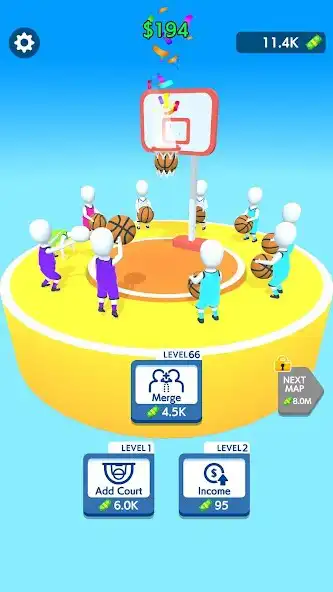 Play 3pt Shooters ASMR as an online game 3pt Shooters ASMR with UptoPlay