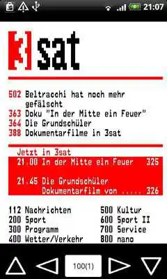 Play 3SAT/MDR Teletext
