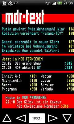Play 3SAT/MDR Teletext