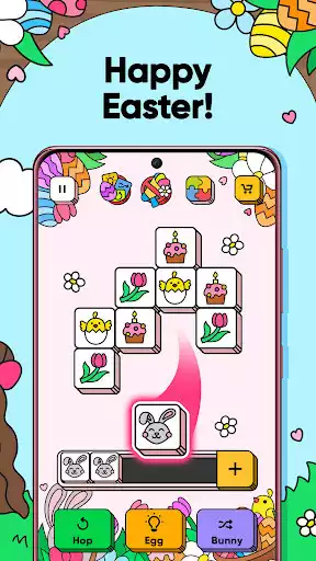 Play 3 Tiles - Tile Matching Games as an online game 3 Tiles - Tile Matching Games with UptoPlay