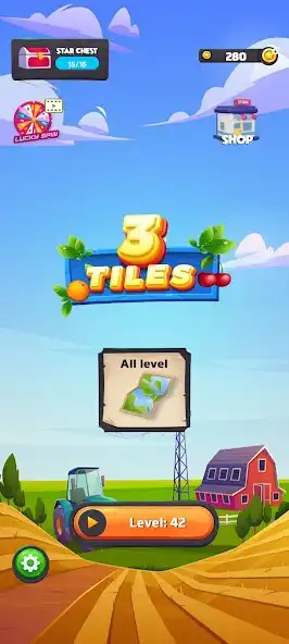 Play 3 Tiles - Tile Matching Puzzle  and enjoy 3 Tiles - Tile Matching Puzzle with UptoPlay