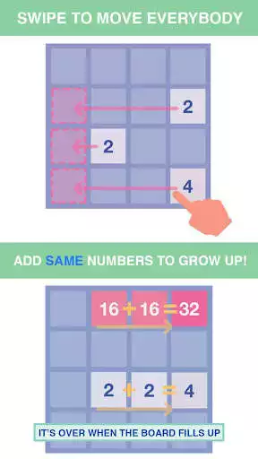 Play 4096 - Puzzle as an online game 4096 - Puzzle with UptoPlay