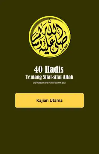 Play 40 Hadis Tentang Sifat-sifat Allah as an online game 40 Hadis Tentang Sifat-sifat Allah with UptoPlay