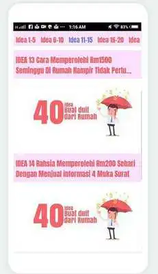 Play 40 Idea Buat Duit