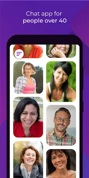 Play 40 Talk: Chat app for people over 40  and enjoy 40 Talk: Chat app for people over 40 with UptoPlay