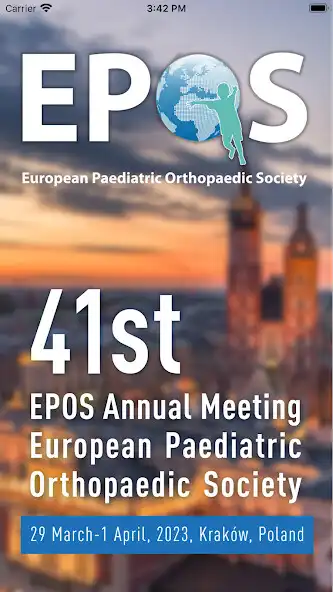 Play 41st Annual Meeting EPOS2023  and enjoy 41st Annual Meeting EPOS2023 with UptoPlay