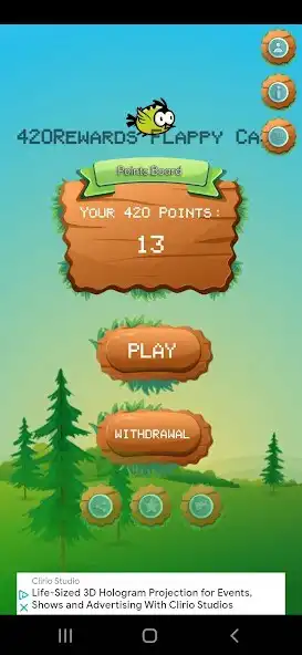 Play 420 Rewards Flappy Cash  and enjoy 420 Rewards Flappy Cash with UptoPlay