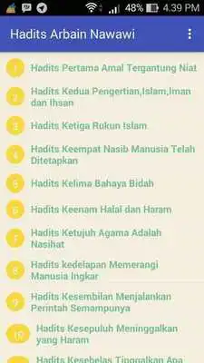 Play 42 Hadits Arbain