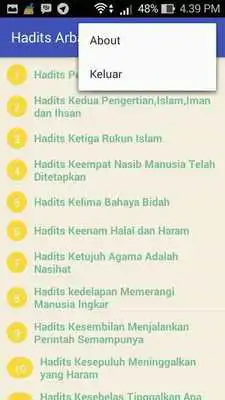 Play 42 Hadits Arbain