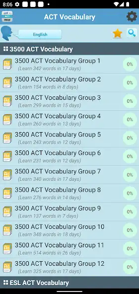 Play 4500 ACT Vocabulary  and enjoy 4500 ACT Vocabulary with UptoPlay
