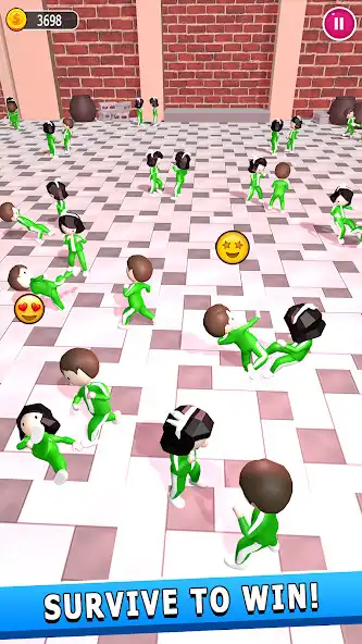 Play 456 Survival Red  Green Light as an online game 456 Survival Red  Green Light with UptoPlay