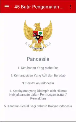 Play 45 Butir Pengamalan Pancasila  and enjoy 45 Butir Pengamalan Pancasila with UptoPlay