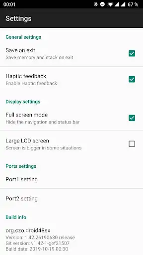 Play 48sx, a vintage RPN calculator as an online game online 48sx, a vintage RPN calculator with UptoPlay org.czo.droid48sx<br>- Old releases apk: https://github.com/czodroid/droid48sx/releases<br>- Sources code: https://github.com/czodroid/droid48sx<br><br>48sx is a modified version of droid48 but for the HP48 SX, the credit goes to Arnaud Brochard (author of droid48 for Android), and of course Eddie C. Dost (author of x48 for UNIX) who created an emulator of the Saturn processor in 1990.<br><br>48sx CHANGELOG<br>===============<br><br>* 10 Jul 2022 (Version 2.42.27624074)<br> - Fixed the Play 48sx, a vintage RPN calculator as an online game 48sx, a vintage RPN calculator with UptoPlay