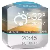 Free play online 4 day forecast weather clock APK