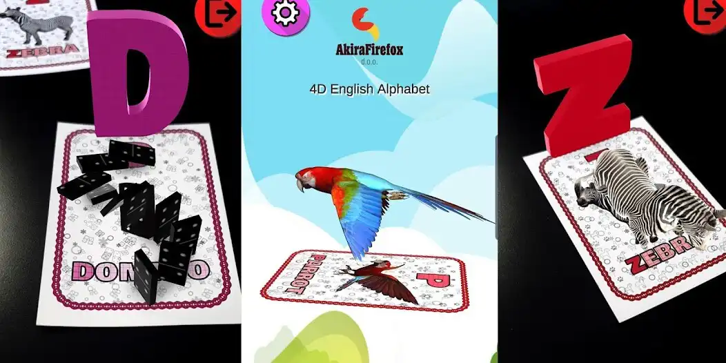 Play 4D English Alphabet  and enjoy 4D English Alphabet with UptoPlay