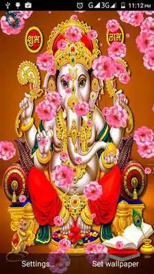 Play 4D Ganesha Live Wallpaper