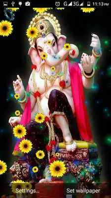 Play 4D Ganesha Live Wallpaper