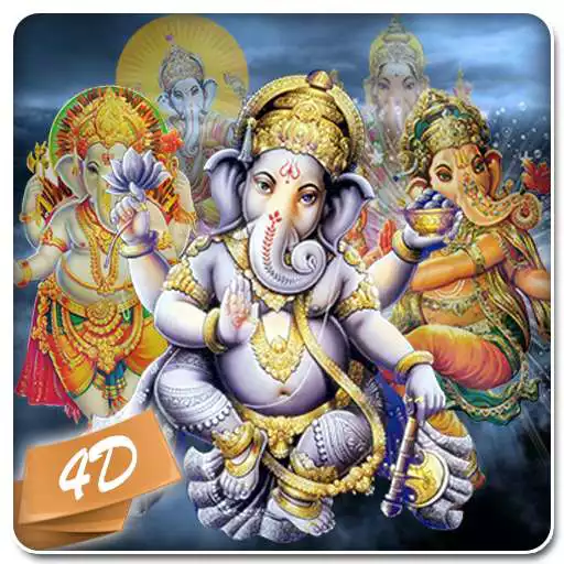 Free play online 4D God Ganesha Live Wallpaper APK