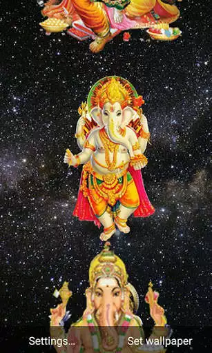 Play 4D God Ganesha Live Wallpaper