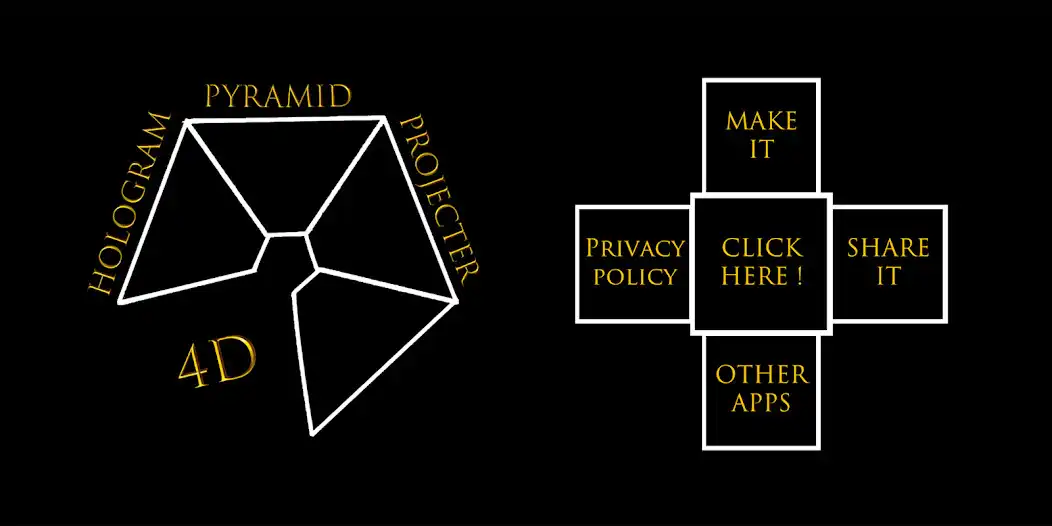 Play 4D Hologram Pyramid Projector  and enjoy 4D Hologram Pyramid Projector with UptoPlay