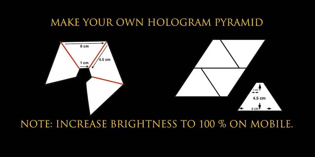 Play 4D Hologram Pyramid Projector as an online game 4D Hologram Pyramid Projector with UptoPlay