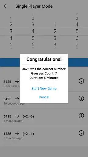 Play 4 Digit Number Puzzle as an online game 4 Digit Number Puzzle with UptoPlay