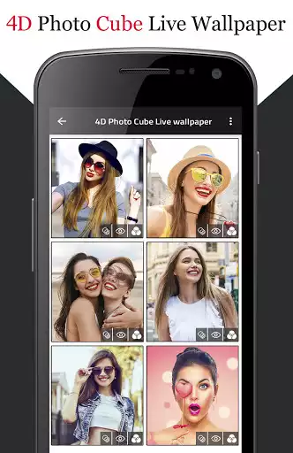 Play 4D Photo Cube Live Wallpaper  and enjoy 4D Photo Cube Live Wallpaper with UptoPlay