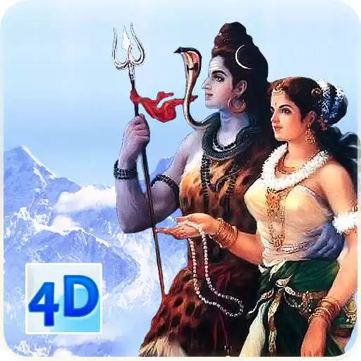 Free play online 4D Shiv Parvati Live Wallpaper  APK