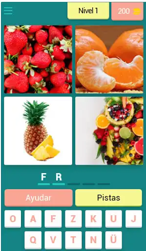 Play 4 Fotos y 1 Palabra as an online game 4 Fotos y 1 Palabra with UptoPlay
