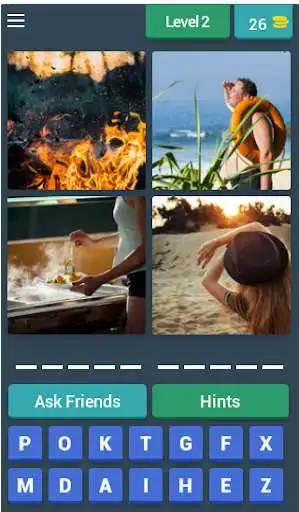 Play 4 Gambar 1 Perkataan as an online game 4 Gambar 1 Perkataan with UptoPlay