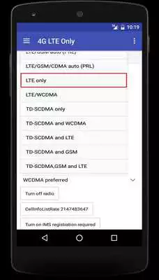 Play 4G LTE Only