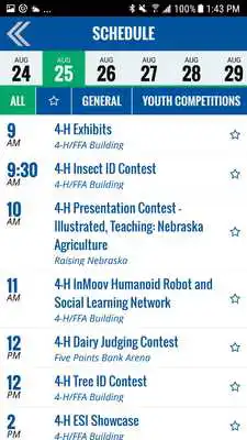 Play APK 4-H at Nebraska State Fair  and enjoy 4-H at Nebraska State Fair with UptoPlay com.movecreative.nestatefair4h