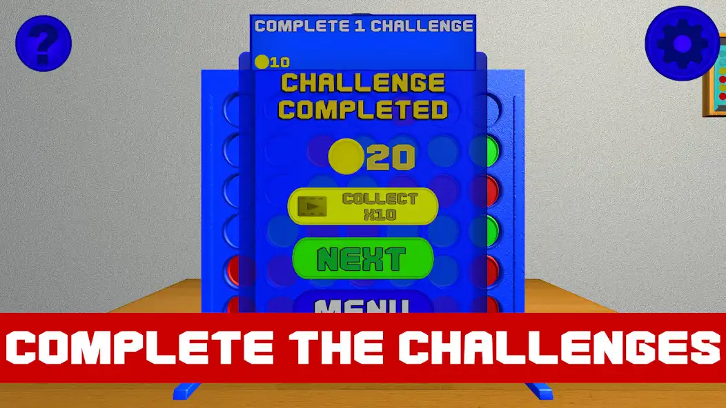 Play 4 in a row 3D RTX as an online game 4 in a row 3D RTX with UptoPlay