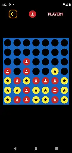 Play 4In A Row Glow as an online game 4In A Row Glow with UptoPlay