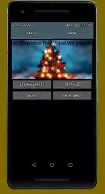 Play 4K Christmas Tree Video Wallpapers