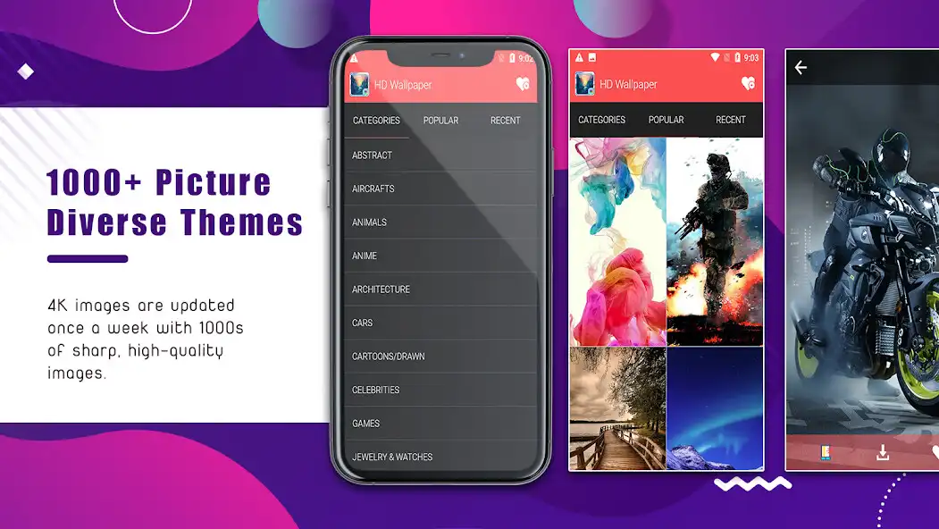 Play 4K Wallpaper - 1000+ Richly themed 4K images  and enjoy 4K Wallpaper - 1000+ Richly themed 4K images with UptoPlay