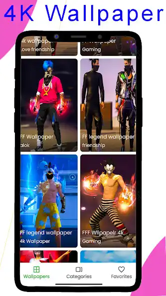 Play 4K Wallpaper(FF Wallpaper)  and enjoy 4K Wallpaper(FF Wallpaper) with UptoPlay