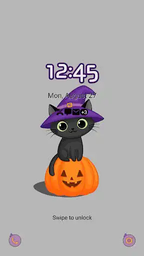 Play 4K Wallpaper HD - Cute Halloween Cat  and enjoy 4K Wallpaper HD - Cute Halloween Cat with UptoPlay