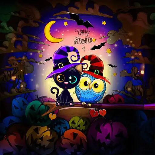 Play 4K Wallpaper HD - Halloween Owl and Cat APK Play 4K Wallpaper HD - Halloween Owl and Cat APK