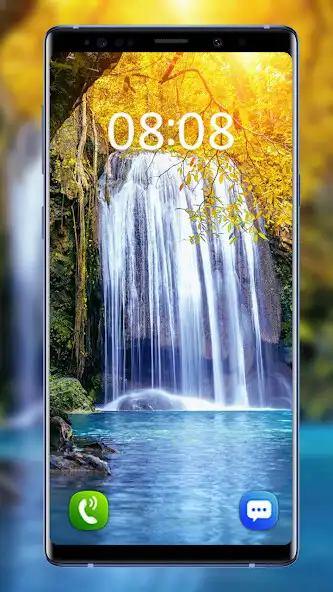 Play 4K Waterfalls Live Wallpapers as an online game 4K Waterfalls Live Wallpapers with UptoPlay