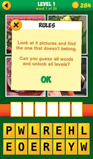 Play 4 Pics 1 Odd as an online game online 4 Pics 1 Odd with UptoPlay com.sgg.onewrong Play 4 Pics 1 Odd as an online game 4 Pics 1 Odd with UptoPlay