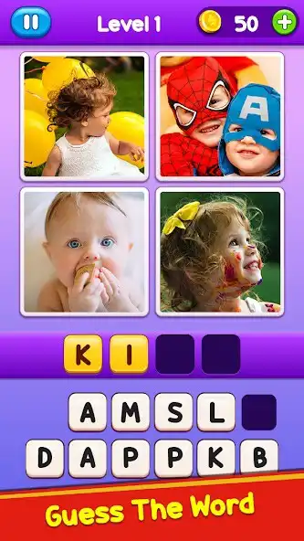 Play 4 Pics 1 Word: Guessing Games as an online game online 4 Pics 1 Word: Guessing Games with UptoPlay Play 4 Pics 1 Word: Guessing Games as an online game 4 Pics 1 Word: Guessing Games with UptoPlay