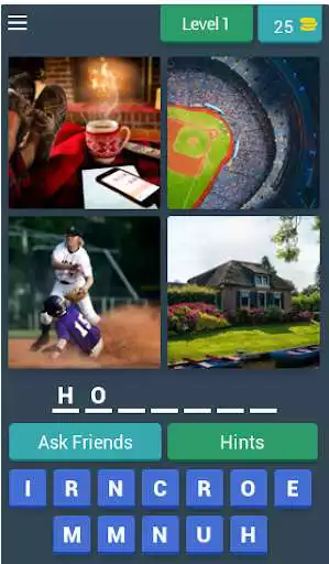 Play 4 Pics 1 Word: Guess The Answer  and enjoy 4 Pics 1 Word: Guess The Answer with UptoPlay