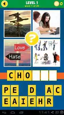 Play 4 Pics 1 Word: Intrigue