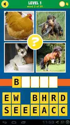 Play 4 Pics 1 Word: Intrigue