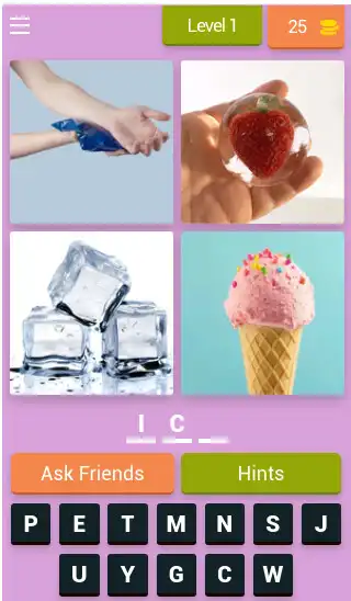 Play 4 Pics 1 Word Puzzle