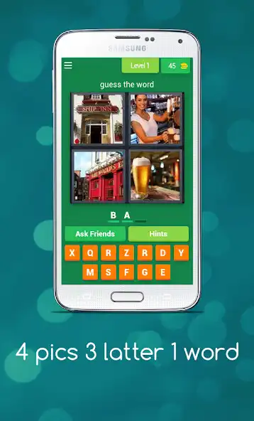 Play 4 Pics 3 Letters 1 Word  and enjoy 4 Pics 3 Letters 1 Word with UptoPlay