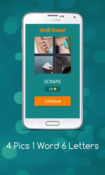 Play 4 Pics 6 Letters 1 Word as an online game 4 Pics 6 Letters 1 Word with UptoPlay