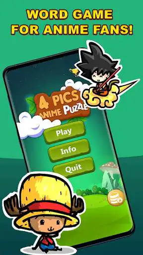 Play 4 Pics Anime & Manga Quiz! - Guess character !  and enjoy 4 Pics Anime & Manga Quiz! - Guess character ! with UptoPlay