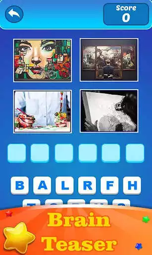 Play 4 Pics One Word Guessing Game as an online game 4 Pics One Word Guessing Game with UptoPlay
